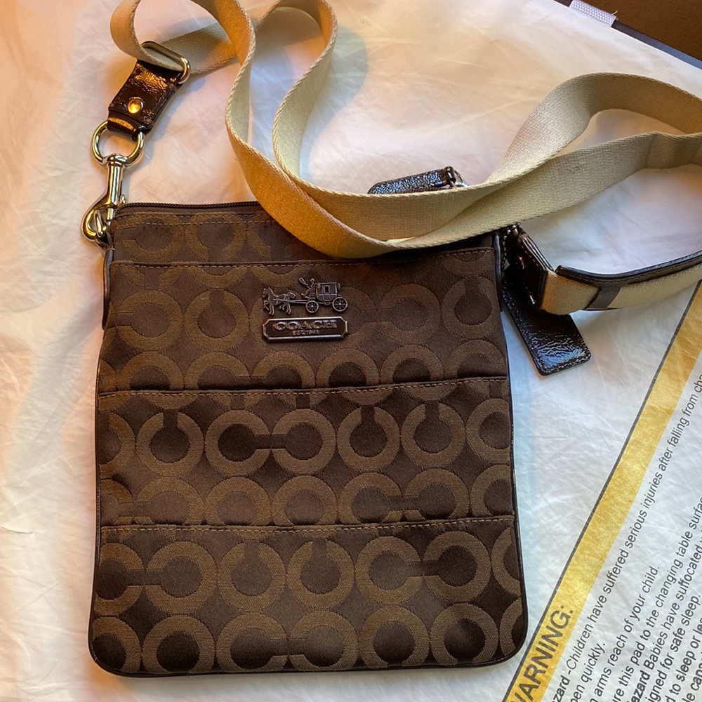 Coach cross body bag